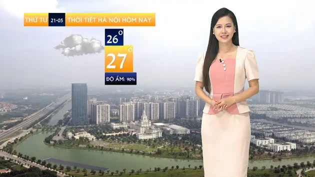 Dự báo thời tiết | 21/05/2025
