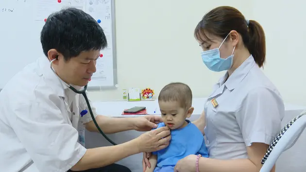 Chăm sóc tim mạch cho trẻ em yếu thế