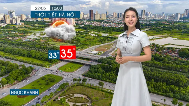 Dự báo thời tiết tối | 22/05/2025