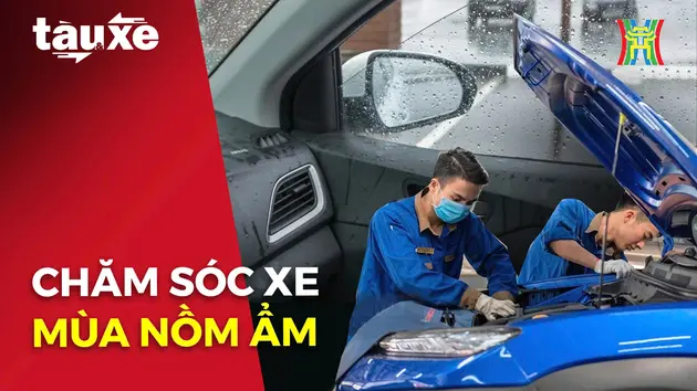 Kinh nghiệm chăm sóc xe mùa nồm ẩm | Bản tin Tàu và Xe | 23/02/2025