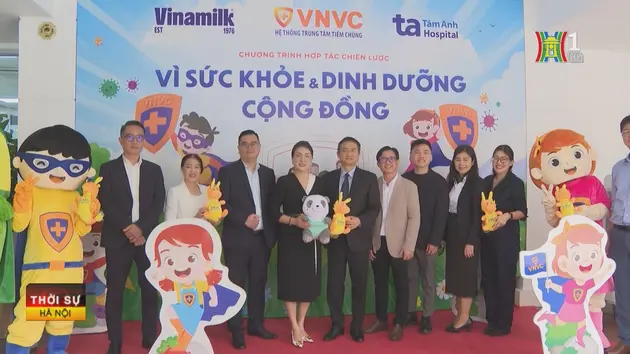 Vinamilk hợp tác chiến lược với VNVC và Bệnh viện Tâm Anh