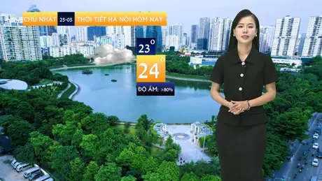 Dự báo thời tiết | 25/05/2025
