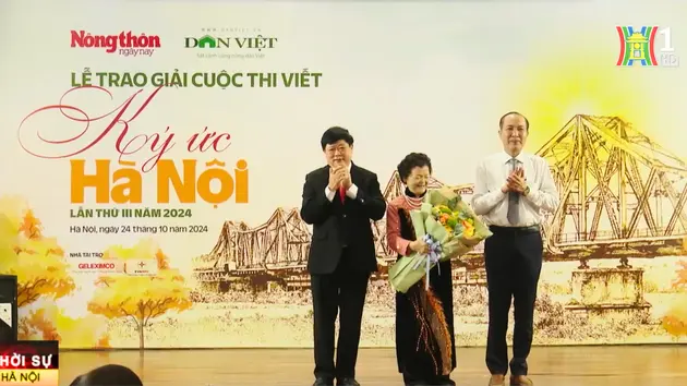 Trao giải cuộc thi viết Ký ức Hà Nội lần thứ III