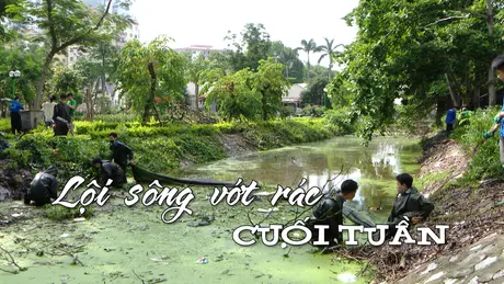 Lội sông vớt rác cuối tuần | Nhịp sống Hà Nội | 25/05/2025