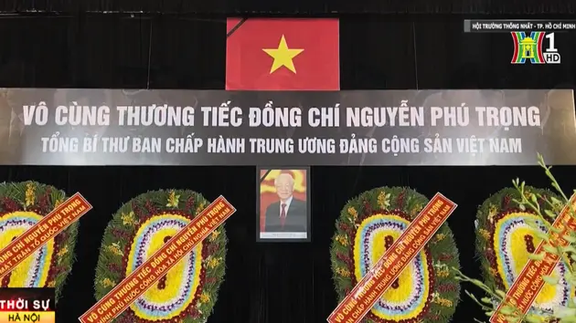 TP.HCM tổ chức lễ tang Tổng Bí thư Nguyễn Phú Trọng