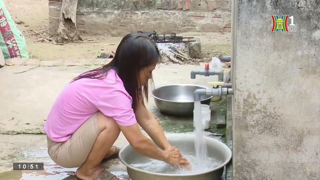 Ba Vì nỗ lực đưa nước sạch về các xã miền núi | Ứng phó với biến đổi khí hậu | 26/05/2023