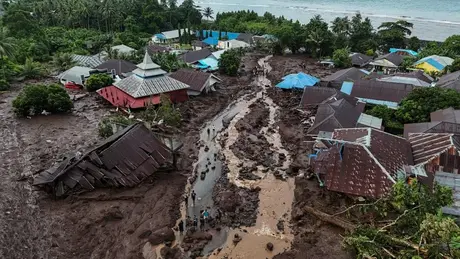 Indonesia khẩn trương tìm kiếm 7 người mất tích do lở đất