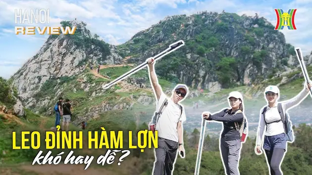 Trekking chinh phục đỉnh Hàm Lợn - Nóc nhà Thủ đô | HANOI Review | 27/10/2024