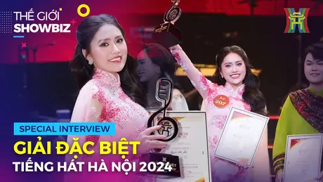 Mộc An: 'Tôi sẽ dùng giải thưởng Tiếng hát Hà Nội để làm từ thiện' | Thế giới Showbiz | 27/12/2024