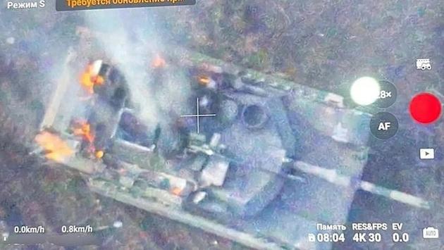 Nga lần đầu phá huỷ xe tăng chủ lực Abrams của Ukraine