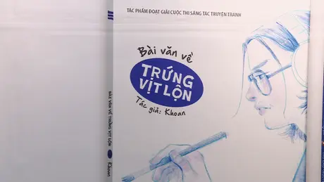 'Bài văn về trứng vịt lộn' giành giải Nhất sáng tác truyện tranh