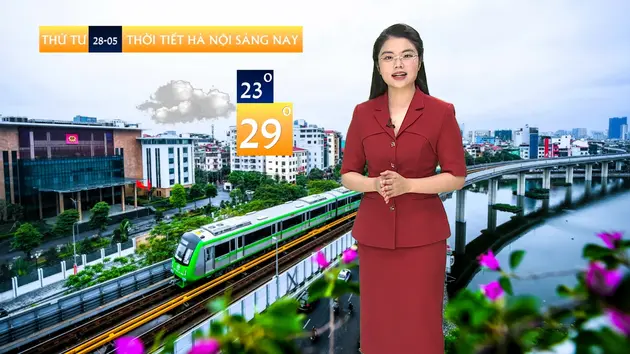 Dự báo thời tiết trưa | 28/05/2025