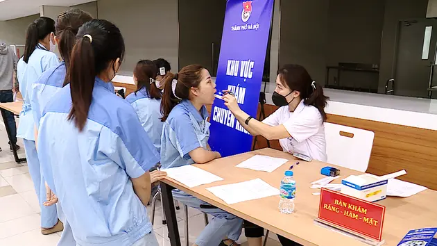 Tầm soát, phát hiện bệnh sớm cho thanh niên công nhân
