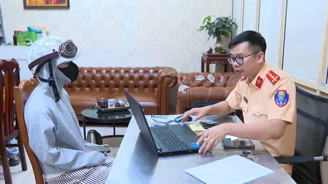 Xử lý nghiêm xe máy vi phạm bằng camera giao thông