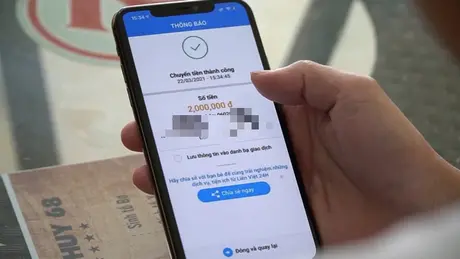 Mất tiền vì ảnh chụp màn hình thanh toán thành công