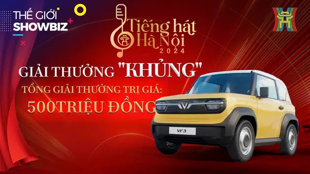 'Tiếng hát Hà Nội 2024' công bố giải thưởng 'khủng' | Thế giới Showbiz | 28/11/2024