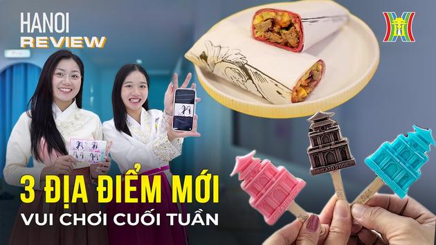 Trở thành cô gái Hàn Quốc, ăn bánh Ukraine và kem 3D Việt Nam | Hà Nội Reviews | 28/12/2023