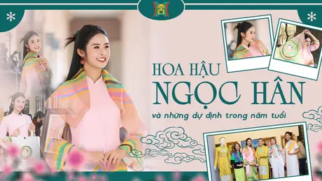 Hoa hậu Ngọc Hân và những dự định trong năm tuổi