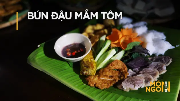 Bún đậu mắm tôm | Món ngon ở Hà Thành | 29/05/2025