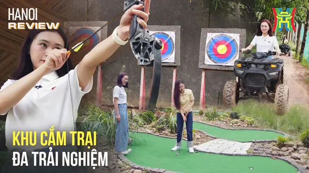 Trải nghiệm không giới hạn tại khu camping cách Hà Nội 30km | HANOI Review | 29/05/2025