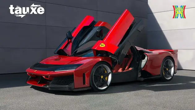 Siêu xe Ferrari F80 được đăng ký kiểu dáng tại Việt Nam | Bản tin Tàu và Xe | 29/05/2025