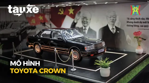 Cách người trẻ tri ân qua mô hình xe Toyota Crown | Bản tin Tàu và Xe | 29/07/2024