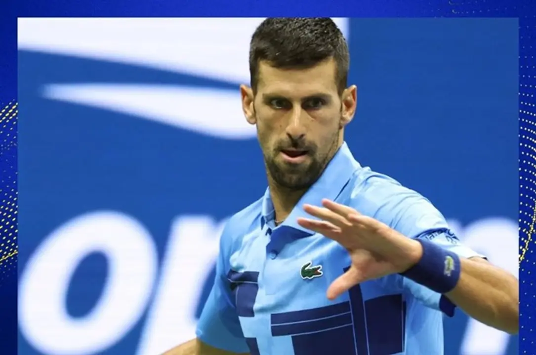 Novak Djokovic chỉ phải thi đấu 2 set và 2 game ở vòng 2 giải Mỹ mở rộng 2024. Ảnh: US Open