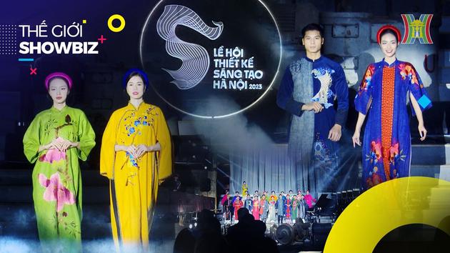 BST Áo dài khép lại Lễ hội thiết kế sáng tạo Hà Nội | Thế giới Showbiz | 29/11/2023