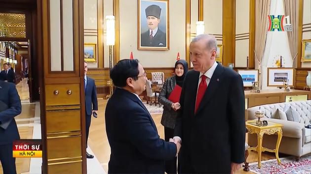 Phó Tổng thống Thổ Nhĩ Kỳ tiếp đón Thủ tướng Việt Nam