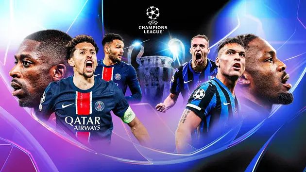 PSG và Inter Milan sẵn sàng cho chung kết Champions League
