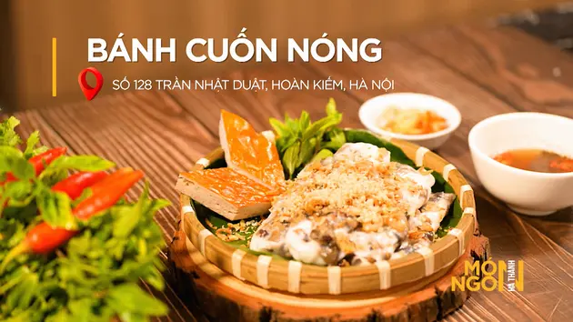 Bánh cuốn nóng Hà Nội