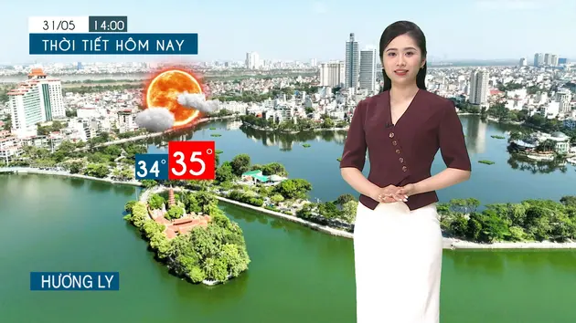 Dự báo thời tiết tối | 31/05/2025