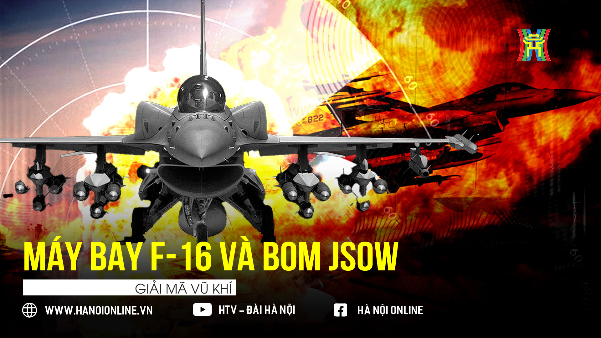 Chuyện gì sẽ xảy ra nếu Ukraine tích hợp JSOW lên F-16?