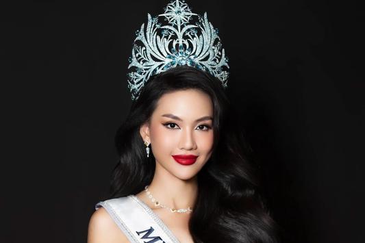 Miss Universe Vietnam thông tin Hoa hậu Bùi Quỳnh Hoa ‘hít bóng cười’