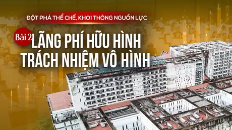 Lãng phí hữu hình, trách nhiệm vô hình