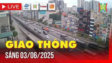 Giờ cao điểm: Giao thông Hà Nội sáng 3/6
