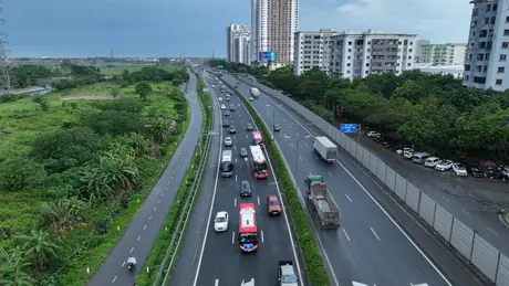 Chiều 4/5, giao thông Hà Nội thông thoáng