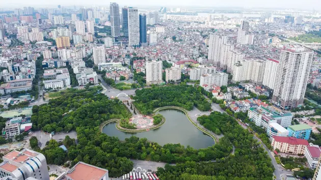 284 công viên, vườn hoa được xây dựng từ 2021 đến nay