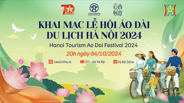 Lễ hội Áo dài Du lịch Hà Nội năm 2024