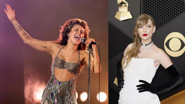 Miley Cyrus, SZA, Taylor Swift, Billie Eilish chia nhau giành Grammy 2024