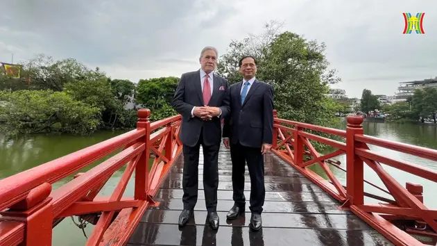 Phó Thủ tướng, Bộ trưởng Ngoại giao New Zealand thăm Việt Nam