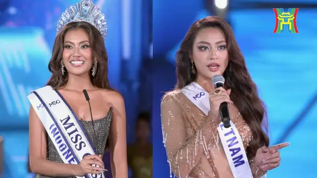 Người đẹp Indonesia đăng quang Miss Cosmo, Xuân Hạnh lọt top 5