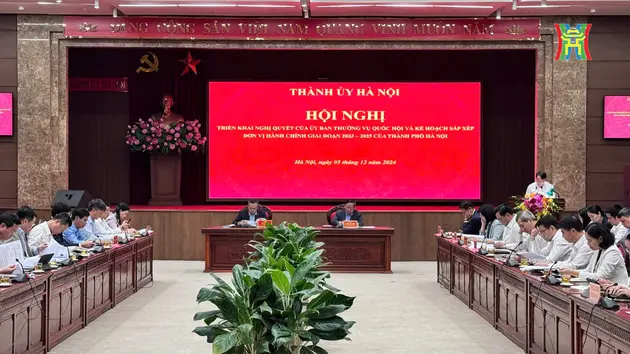 Hà Nội giảm 53 xã, phường từ 1/1/2025