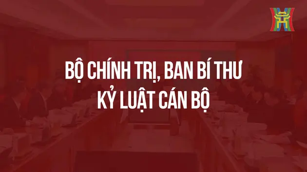 Bộ Chính trị, Ban Bí thư khai trừ Đảng 3 cán bộ