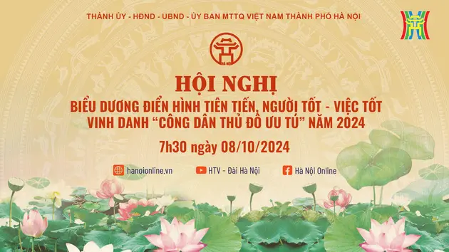 Hà Nội vinh danh Công dân Thủ đô ưu tú 2024
