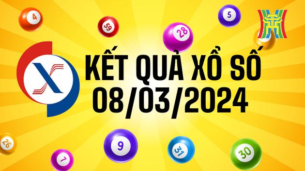 Kết quả Xổ số ba miền ngày 08/03/2024