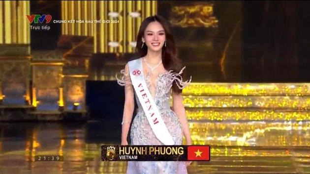 Huỳnh Nguyễn Mai Phương không lọt top 12 Miss World