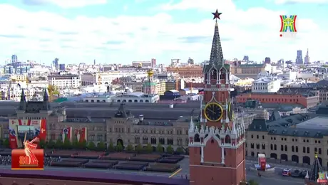 Tiếng chuông điện Kremlin mở màn lễ duyệt binh