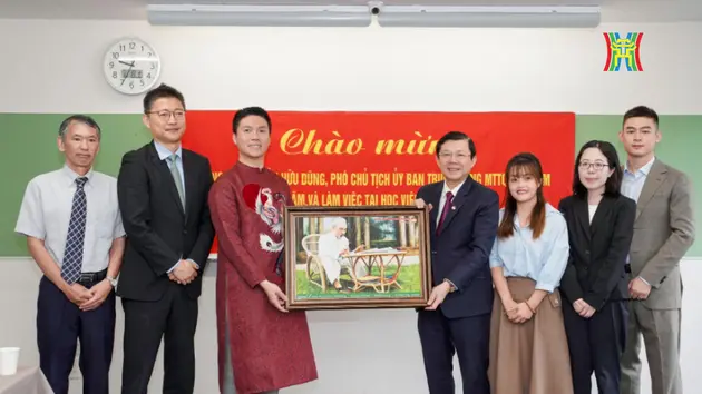 Đoàn Ủy ban Trung ương MTTQ Việt Nam thăm và làm việc tại Fukuoka