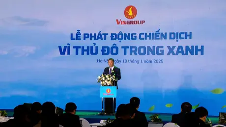 Phát động chiến dịch 'Vì Thủ đô trong xanh'